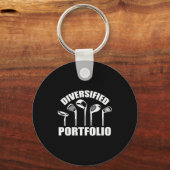 Golf Diversified Rtfolio Funny Business Entreprene Sleutelhanger (Voorkant)
