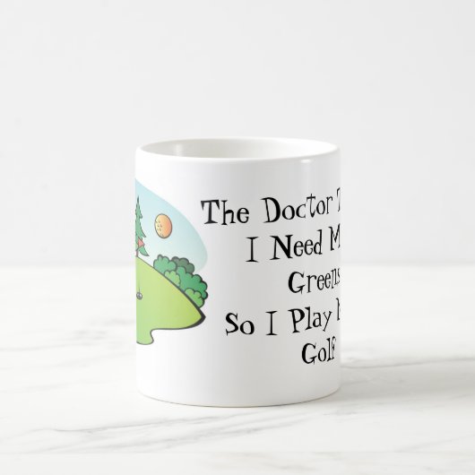 Golf Doctor Prescription Koffiemok (Center)