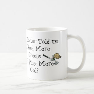 Golf Doctor Prescription Koffiemok