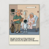 Golf Dokter Introduceert Robot Assistent Beterscha Briefkaart (Voorkant)