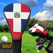 Golf Dominicaanse Republiek & Vlag / Golfclubs Hoe Golfheadcover