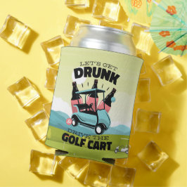 Golf Drink met Golf Cart voor Golfer Blikjeskoeler