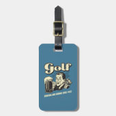 Golf: Drink & rijdend sinds 1642 Bagagelabel (Voorkant verticaal)