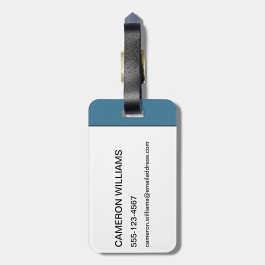 Golf: Drink & rijdend sinds 1642 Bagagelabel (Achterkant verticaal)