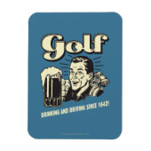 Golf: Drink & rijdend sinds 1642 Magneet (Verticaal)