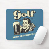 Golf: Drink & rijdend sinds 1642 Muismat (Met muis)