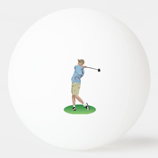 Golf Drive Pingpongbal (Voorkant)