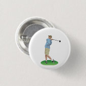 Golf Drive Ronde Button 3,2 Cm (Voorkant /achterkant)
