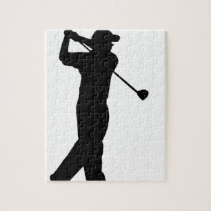 Golf Drive Silhouette Legpuzzel