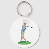 Golf Drive Sleutelhanger (Voorkant)