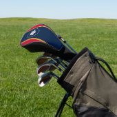 Golf Driver Cover with Flag of Mississippi, USA (Insitu)