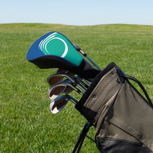 Golf Driver Cover with Flag of Ottawa, Canada (Insitu)