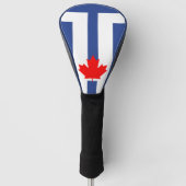 Golf Driver Cover with Flag of Toronto, Canada (Voorkant)