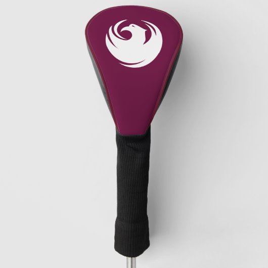 Golf Driver Hoes met Vlag van Phoenix, Arizona Golfheadcover (Voorkant)