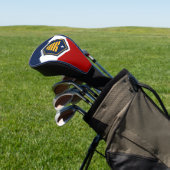 Golf Driver Hoes met Vlag van Utah, VS Golfheadcover (Insitu)