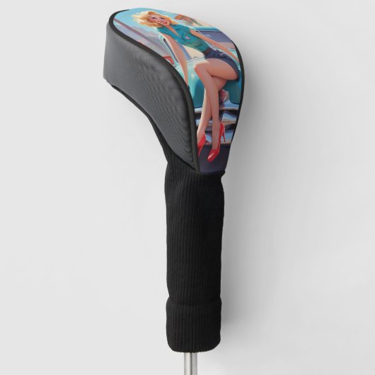 Golf Driver Hoesje Golfheadcover (Schuin)