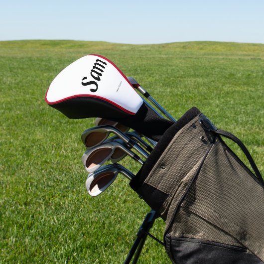  Golf Driver Hoesje Golfheadcover (Insitu)