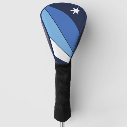 Golf Driver Hoesje met de vlag van Columbia, SC Golfheadcover (Voorkant)
