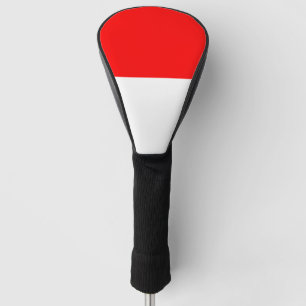 Golf Driver Hoesje met de vlag van Indonesië Golfheadcover