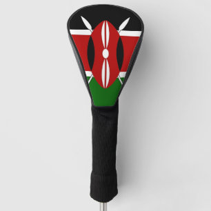Golf Driver Hoesje met de vlag van Kenia Golfheadcover
