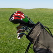 Golf Driver Hoesje met de vlag van Kenia Golfheadcover (Insitu)