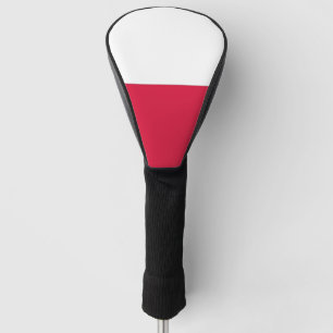 Golf Driver Hoesje met de vlag van Polen Golfheadcover