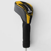 Golf Driver Hoesje met Vlag van Baltimore, Verenig Golfheadcover (Schuin)