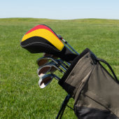 Golf Driver Hoesje met vlag van België Golfheadcover (Insitu)