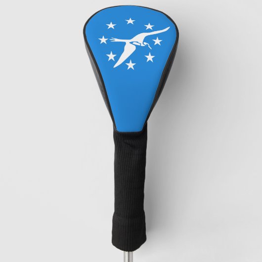 Golf Driver Hoesje met vlag van Corpus Christi, Ve Golfheadcover (Voorkant)