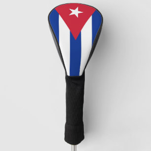 Golf Driver Hoesje met vlag van Cuba Golfheadcover