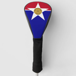 Golf Driver Hoesje met vlag van Dallas, Verenigde  Golfheadcover