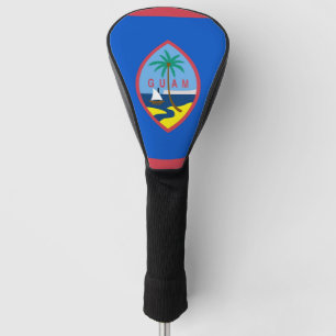 Golf Driver Hoesje met vlag van Guam, Verenigde St Golfheadcover