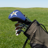 Golf Driver Hoesje met vlag van Houston, Verenigde Golfheadcover (Insitu)