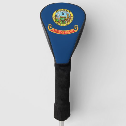 Golf Driver Hoesje met vlag van Idaho, Verenigde S Golfheadcover (Voorkant)