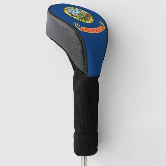 Golf Driver Hoesje met vlag van Idaho, Verenigde S Golfheadcover (Schuin)