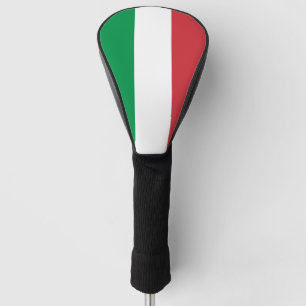 Golf Driver Hoesje met vlag van Italië Golfheadcover