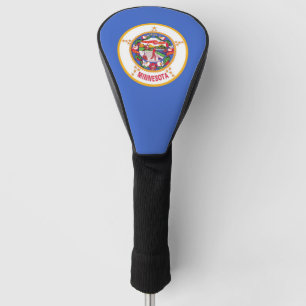 Golf Driver Hoesje met vlag van Minnesota, Verenig Golfheadcover