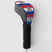 Golf Driver Hoesje met vlag van Missouri, Verenigd Golfheadcover (Schuin)