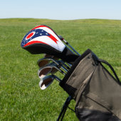 Golf Driver Hoesje met vlag van Ohio State, Vereni Golfheadcover (Insitu)