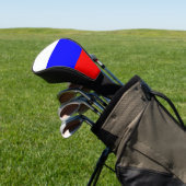 Golf Driver Hoesje met vlag van Rusland Golfheadcover (Insitu)