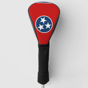 Golf Driver Hoesje met vlag van Tennessee, VS Golfheadcover