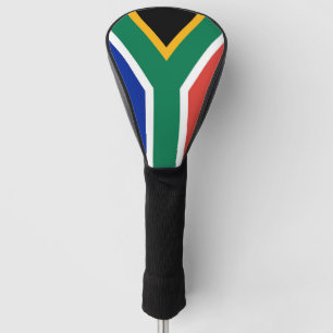 Golf Driver Hoesje met vlag van Zuid-Afrika Golfheadcover
