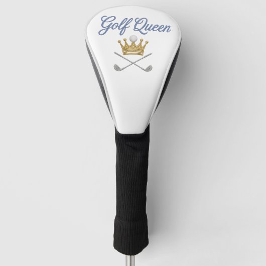 Golf Driver Hoofdhoes Cadeau Voor Haar Golfheadcover (Voorkant)