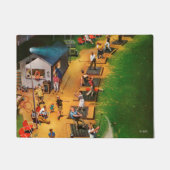 Golf Driving Range van John Falter Deurmat (Voorkant)