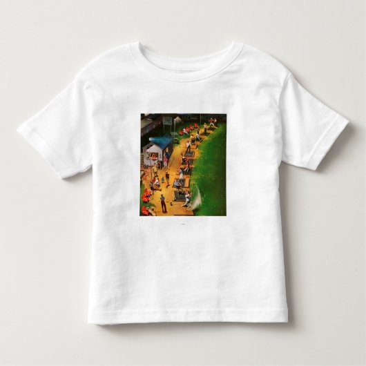 Golf Driving Range van John Falter Kinder Shirts (Voorkant)