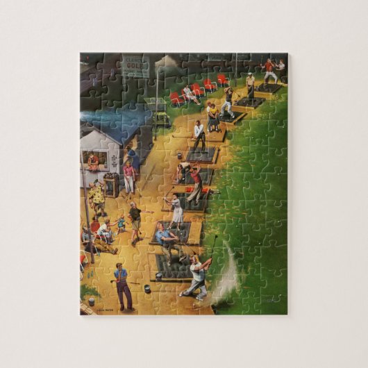 Golf Driving Range van John Falter Legpuzzel (Verticaal)