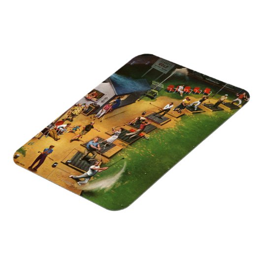 Golf Driving Range van John Falter Magneet (Linkerzijde)