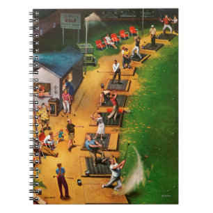 Golf Driving Range van John Falter Notitieboek