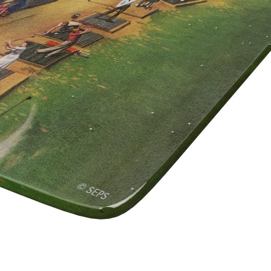 Golf Driving Range van John Falter Snijplank (Hoek)
