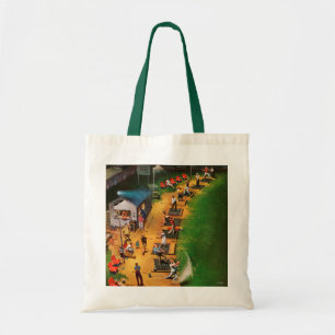 Golf Driving Range van John Falter Tote Bag